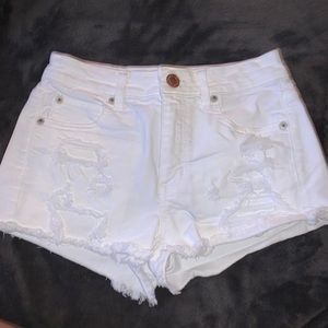 AEO high rise shorts